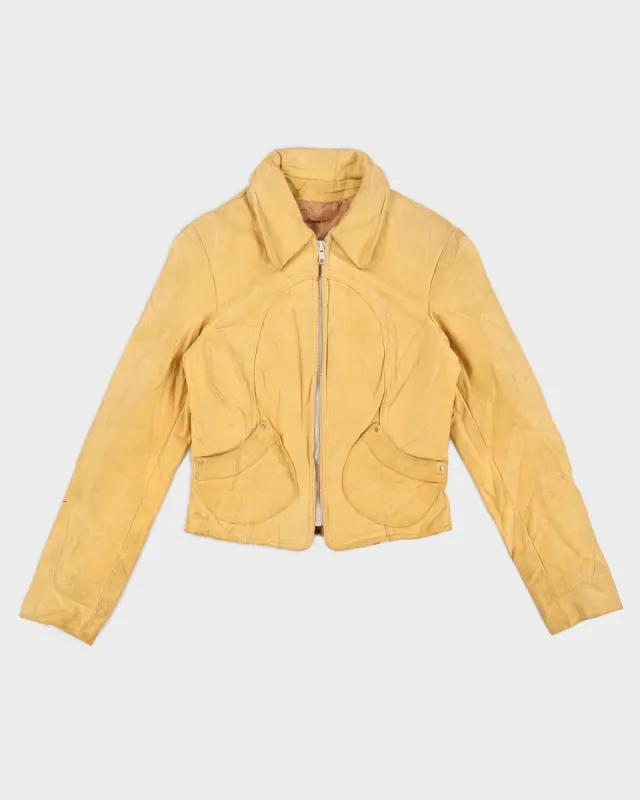 Vintage 1980s Butterfly Leather Jacket - XXXS sold by Rokit