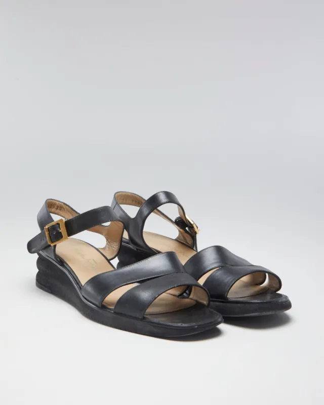 Vintage 90s Salvatore Ferragamo Leather Sandals - US 10.5 sold by Rokit