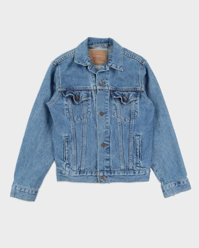 Vintage 80s Levi's Denim Blue Jacket - S sold by Rokit