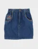 Y2K 00s Denim Cow Boy Hat Mini Skirt - S sold by Rokit