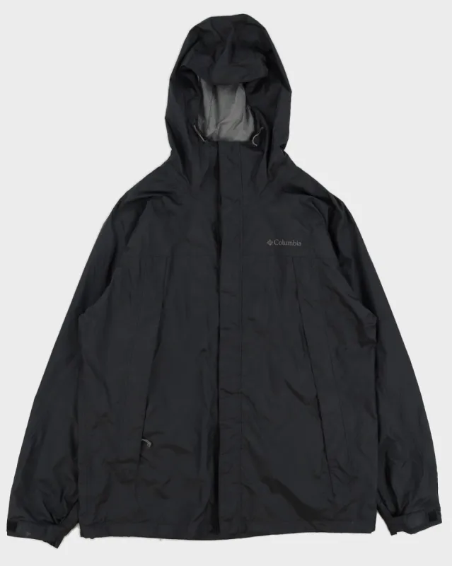 Columbia Men's Black Nylon Hooded Jacket - L sold by Rokit