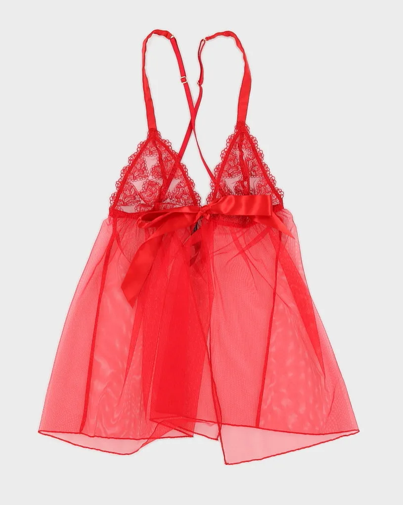 Victoria's Secret Red Camisole Top - XS sold by Rokit