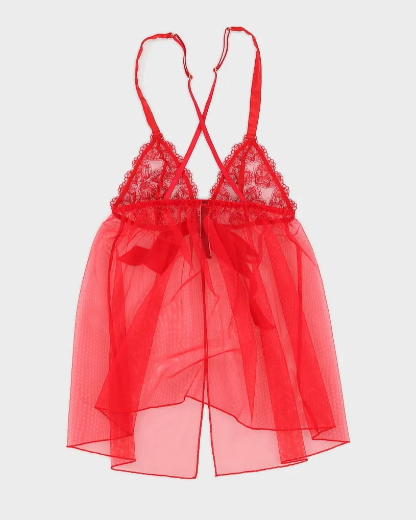 Victoria's Secret Red Camisole Top - XS sold by Rokit product image thumbnail 2