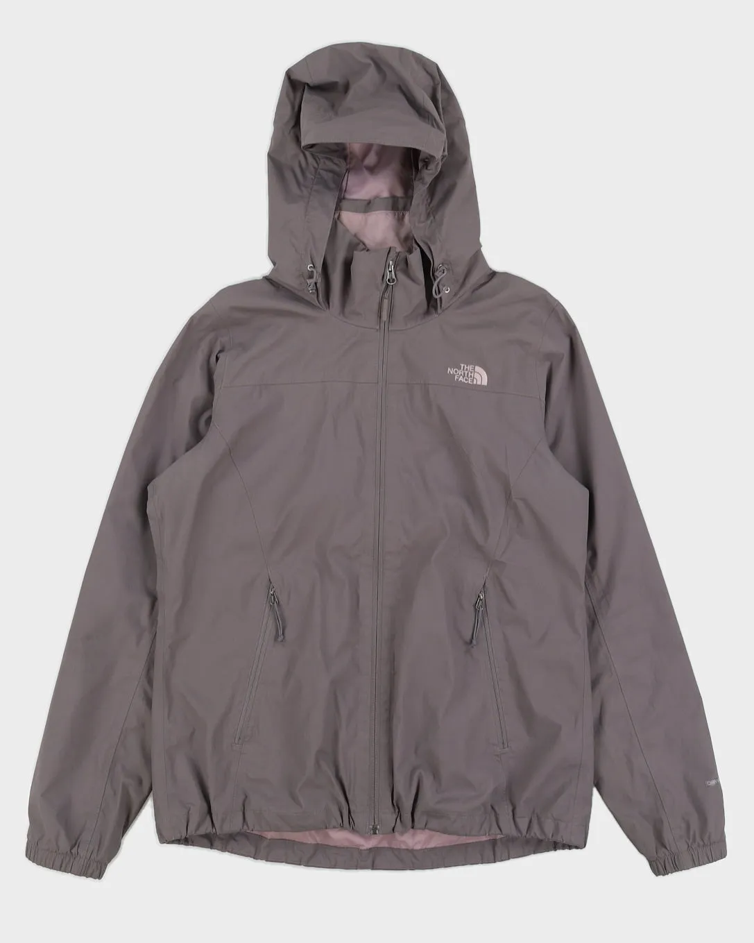 The North Face Grey Hooded DryVent Windbreaker - L sold by Rokit
