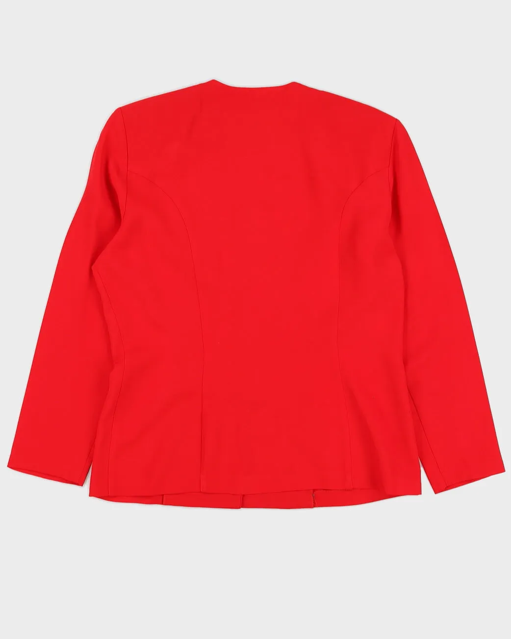 00s Red Blazer Jacket - L sold by Rokit product image thumbnail 2