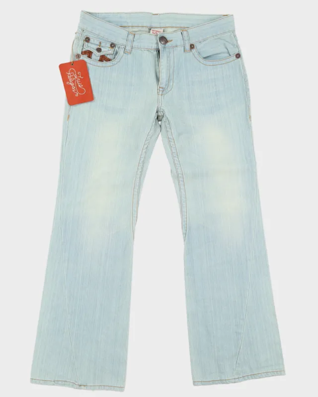 Y2K 00s True Religion Lightwash Denim Jeans - W36 L33 sold by Rokit