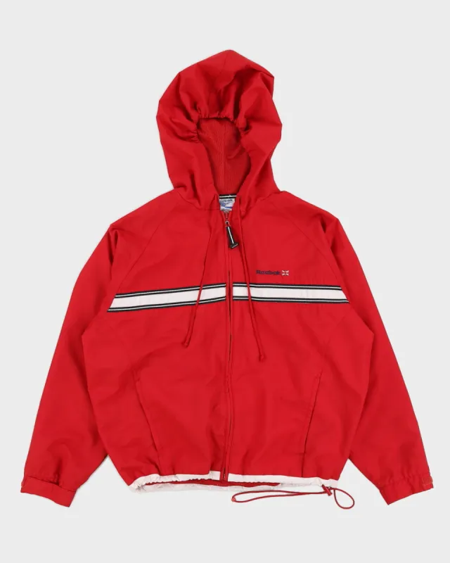 00s Y2K Reebok Red Track Jacket - L sold by Rokit