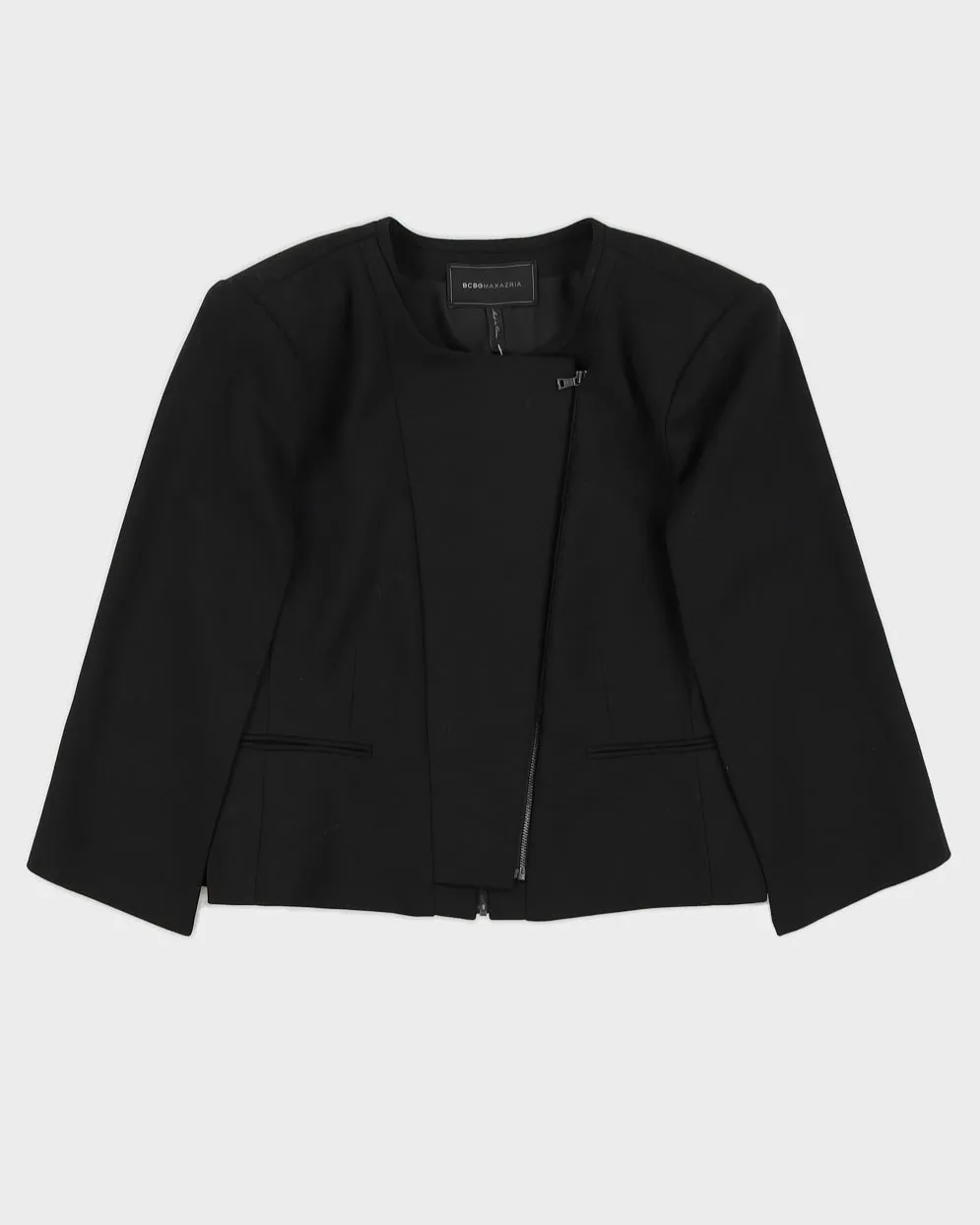BCBG MaxAzria Black Jacket - S sold by Rokit