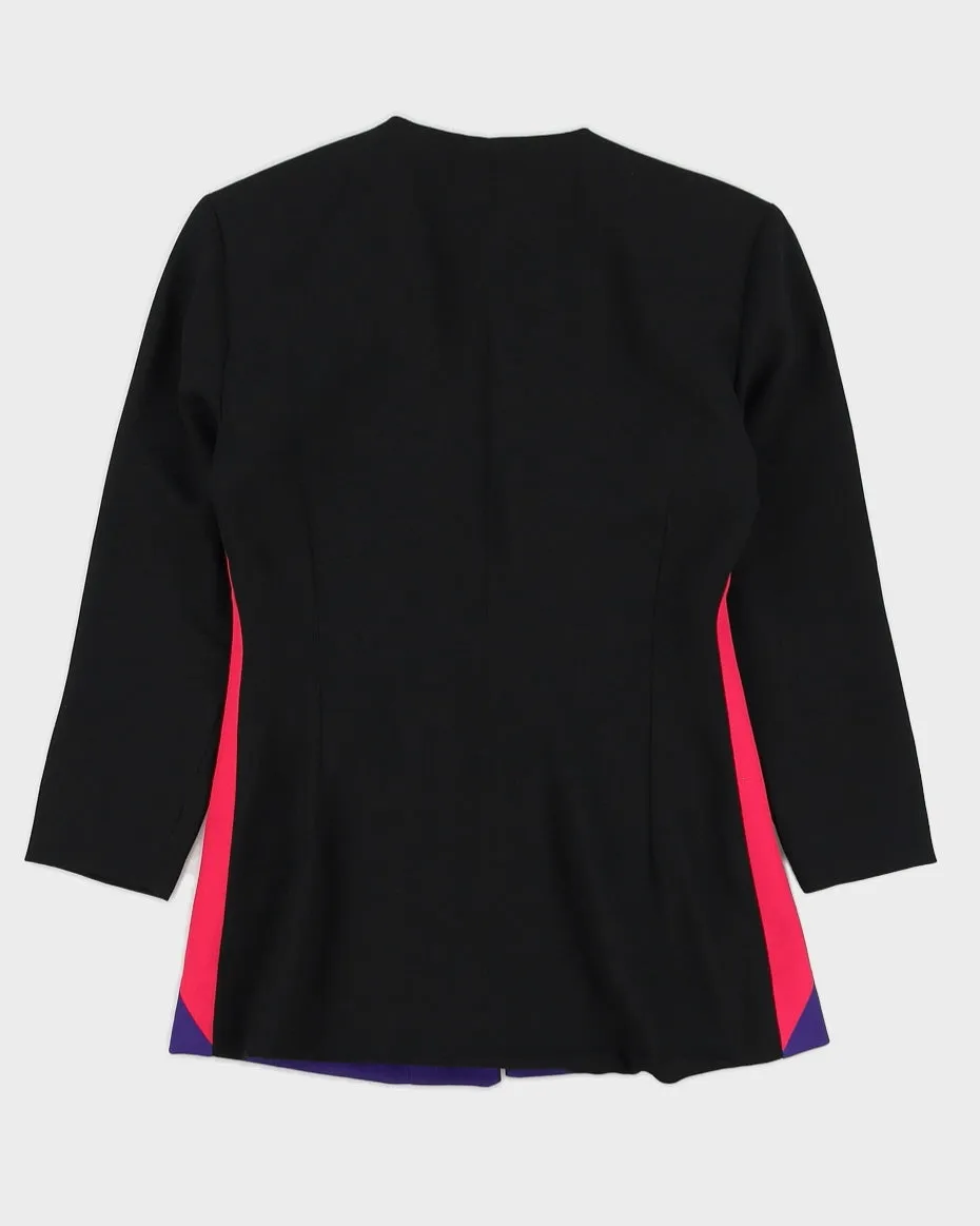 00s Black Color Block Black Jacket - S sold by Rokit product image thumbnail 2