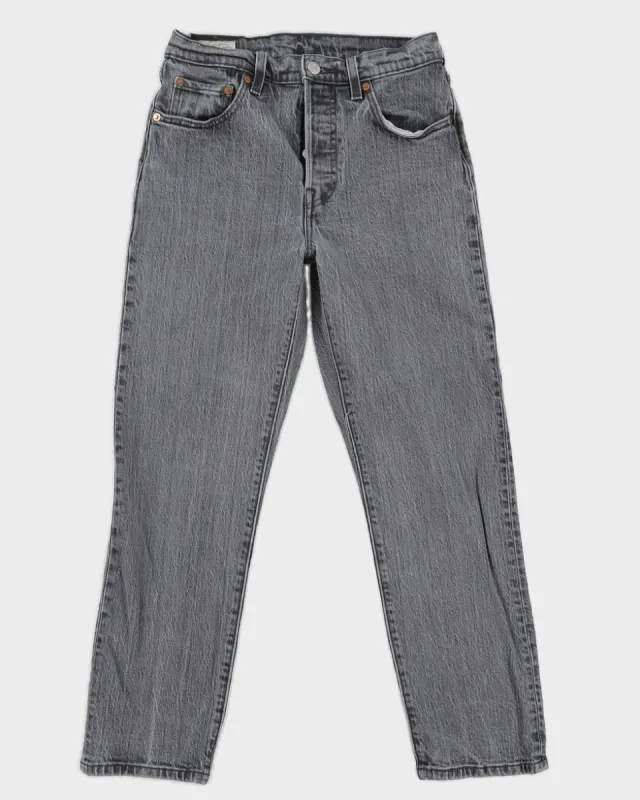 Levi's Grey 501 Denim Jeans - W25 L26 sold by Rokit