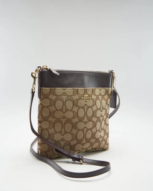 Coach Monogram Cross Body Bag sold by Rokit