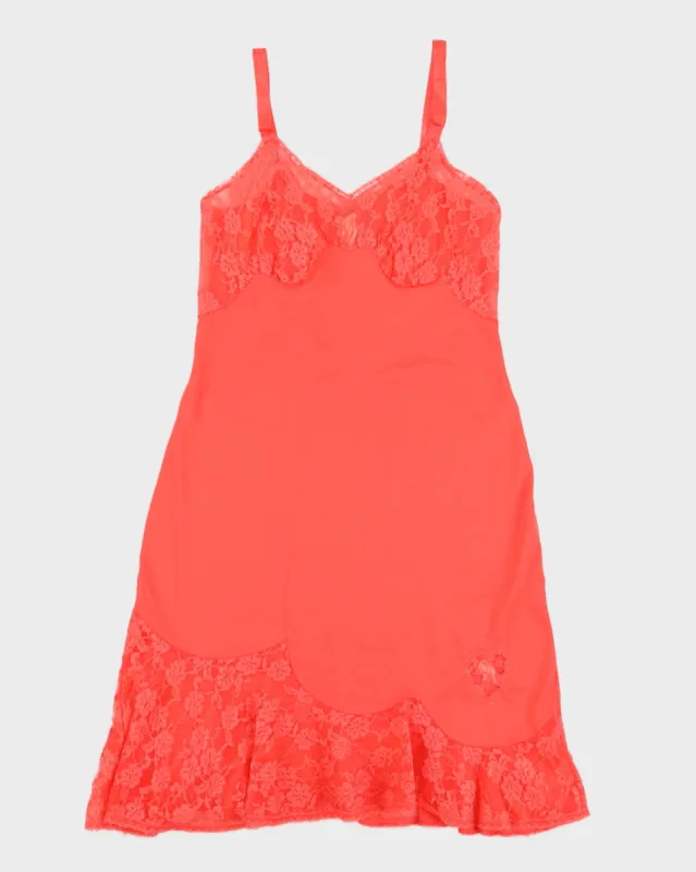Vintage 1980s Red Slip Dress - S sold by Rokit