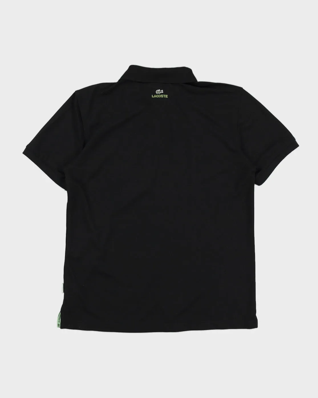 Lacoste Black Logo Polo Shirt - XL sold by Rokit product image thumbnail 2