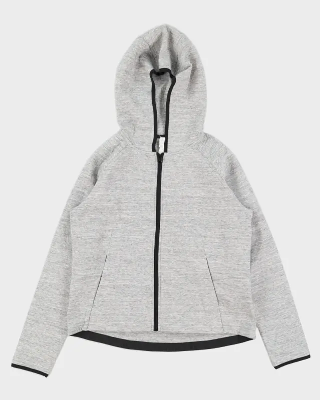 Lululemon Grey Marled Zip Up Hoody - L sold by Rokit