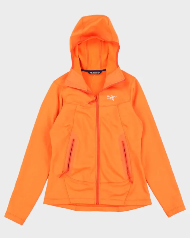 Arc'teryx Orange Full Zip Fleece - S sold by Rokit