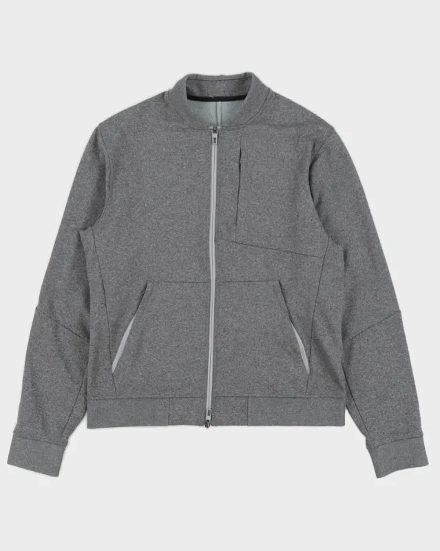 Lululemon Men's Grey Marled Running Jacket - M sold by Rokit