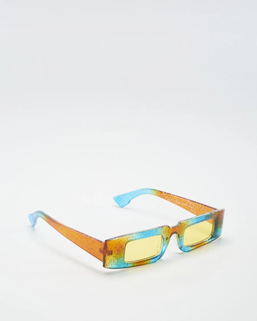 Note Blue Multi Coloured Sunglasses sold by Rokit