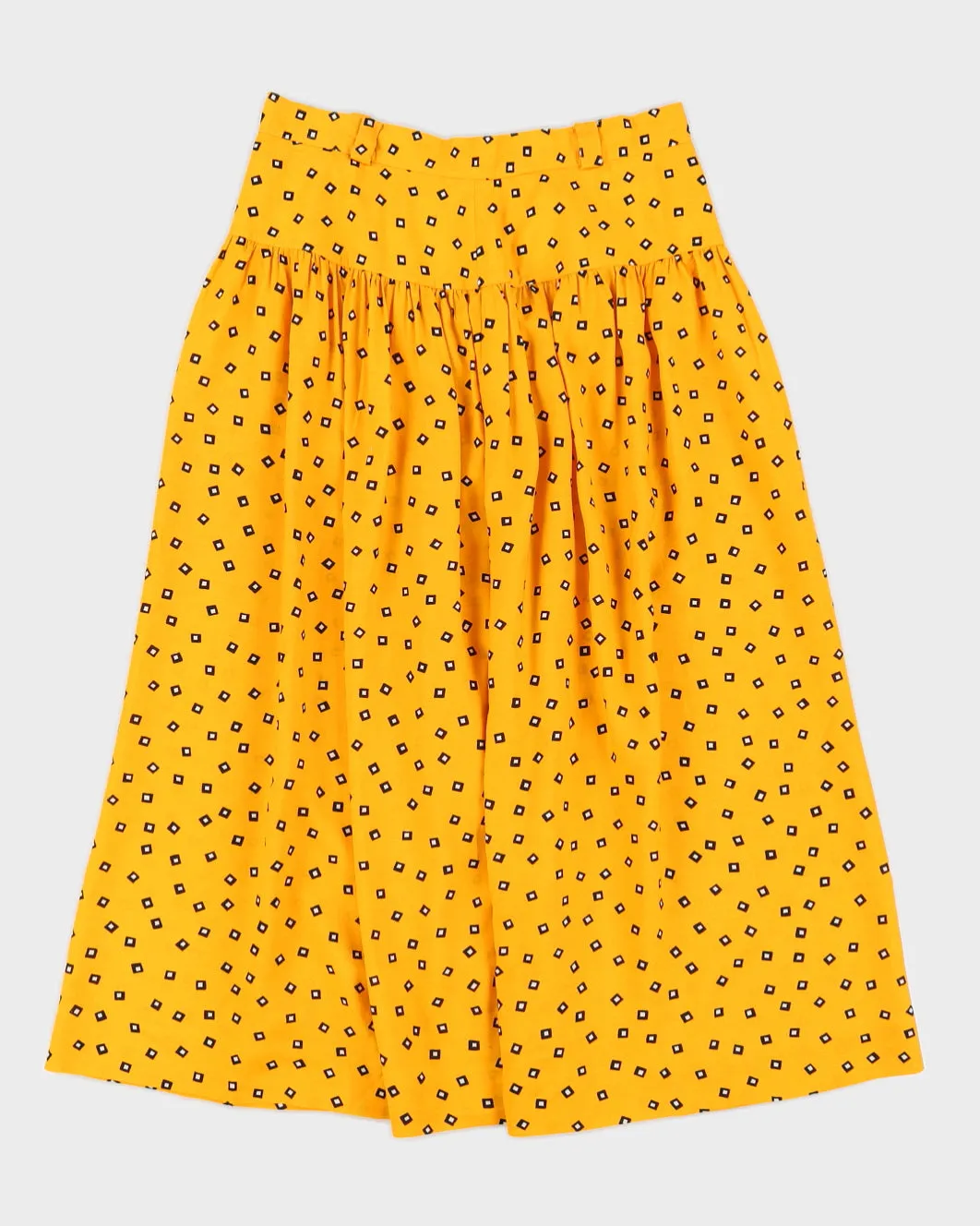 Yellow Patterned Midi Skirt - S sold by Rokit product image thumbnail 2