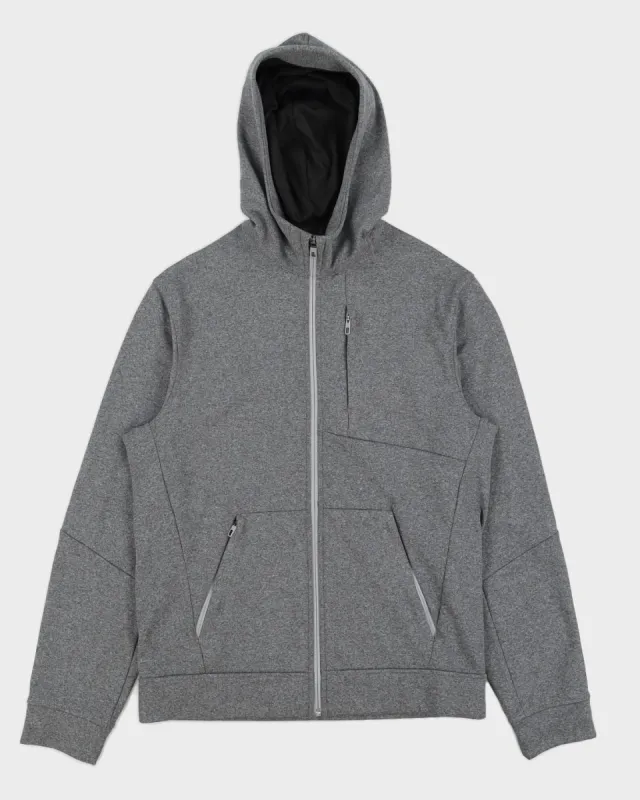 Lululemon Men's Grey Zip Up Hooded Jacket - S sold by Rokit
