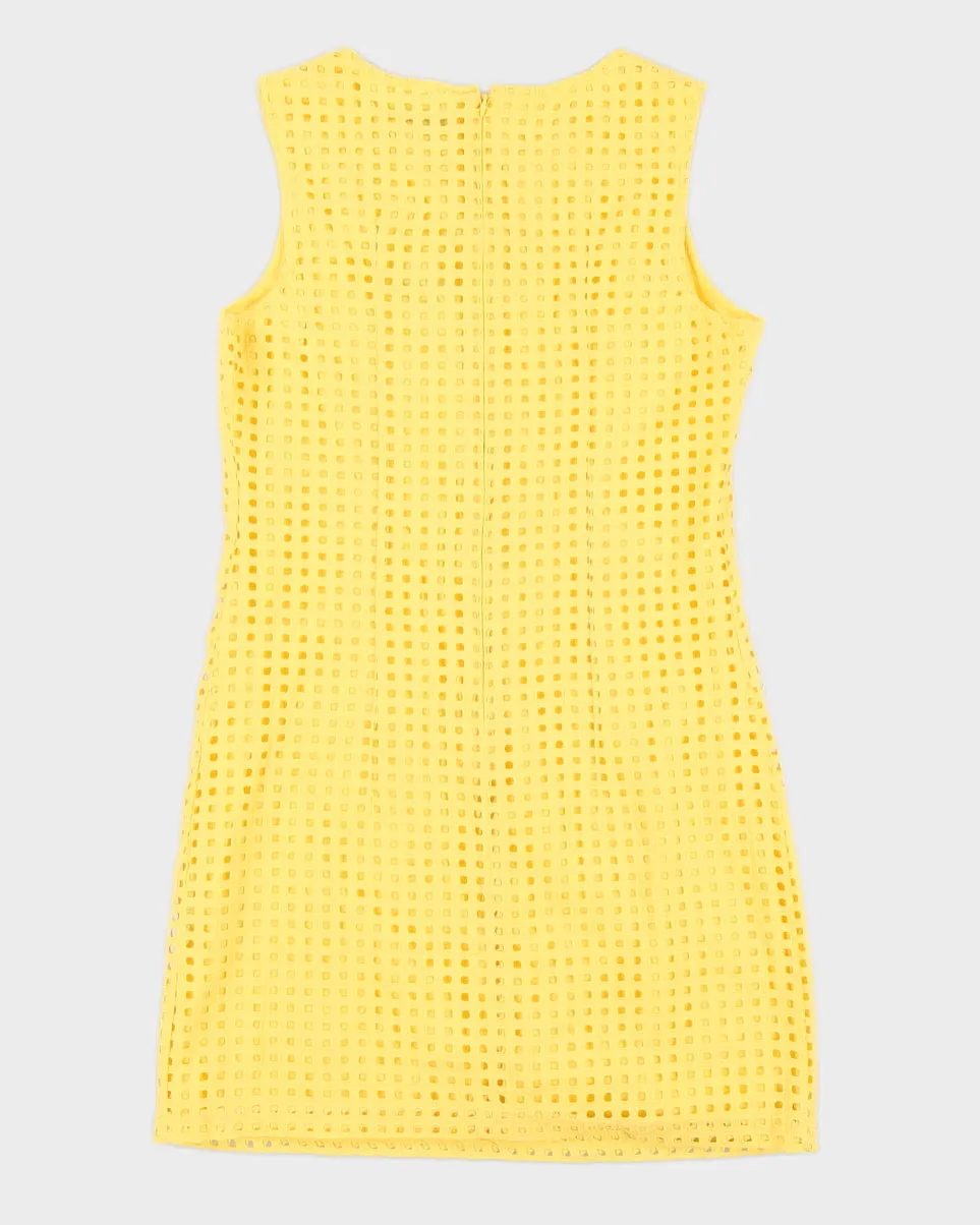 Yellow Lace Sleeveless Dress - S sold by Rokit product image thumbnail 2