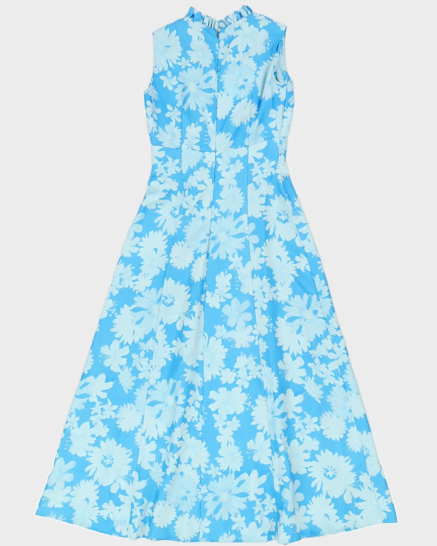 Vintage 1970s Blue Maxi Dress - S sold by Rokit product image thumbnail 2