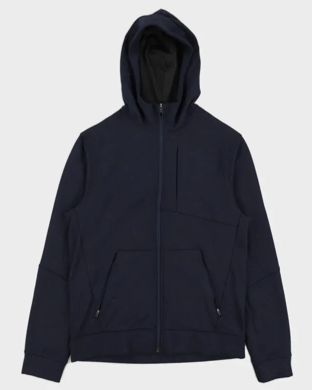 Lululemon Men's Navy Zip Up Hooded Jacket - S sold by Rokit