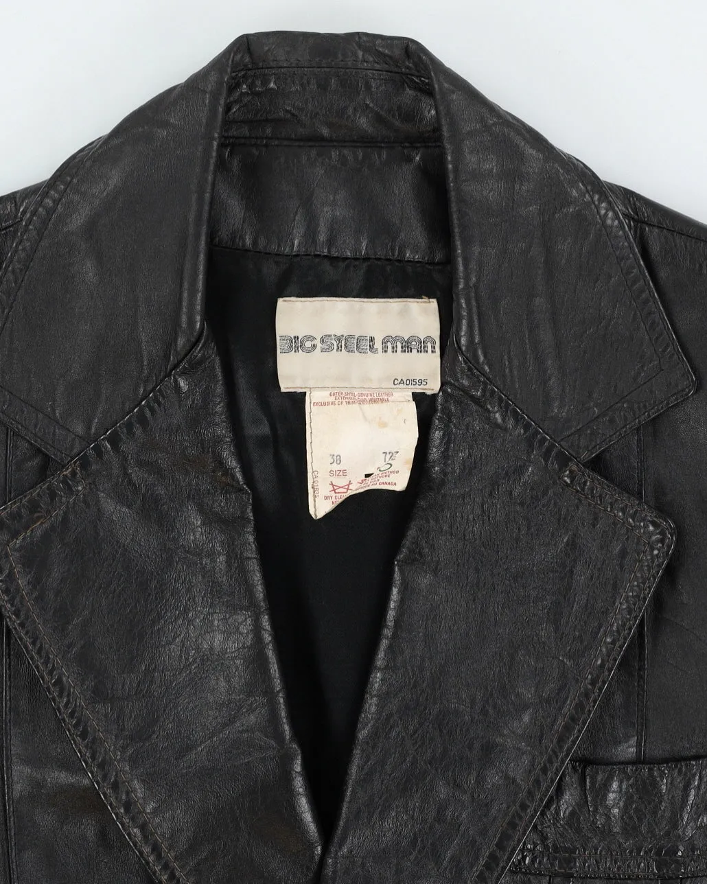Vintage 80s Leather Jacket - M sold by Rokit product image thumbnail 3