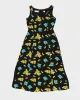 Vintage 90s Dana Buchman Sleeveless Floral Maxi - M sold by Rokit