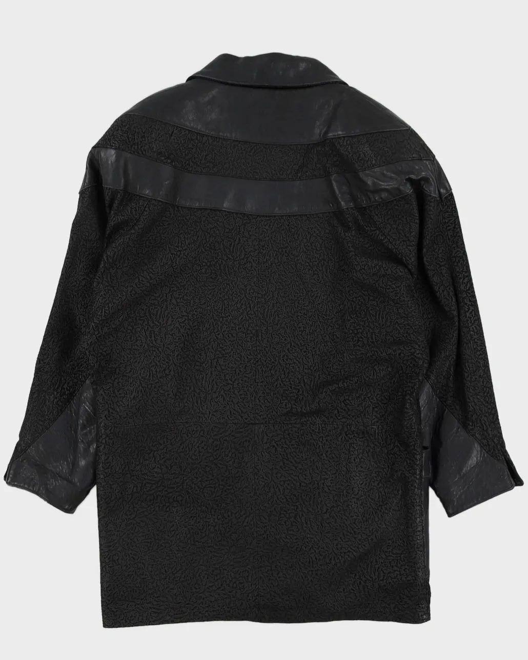 Vintage 80s Oversize Leather Jacket - M sold by Rokit product image thumbnail 2