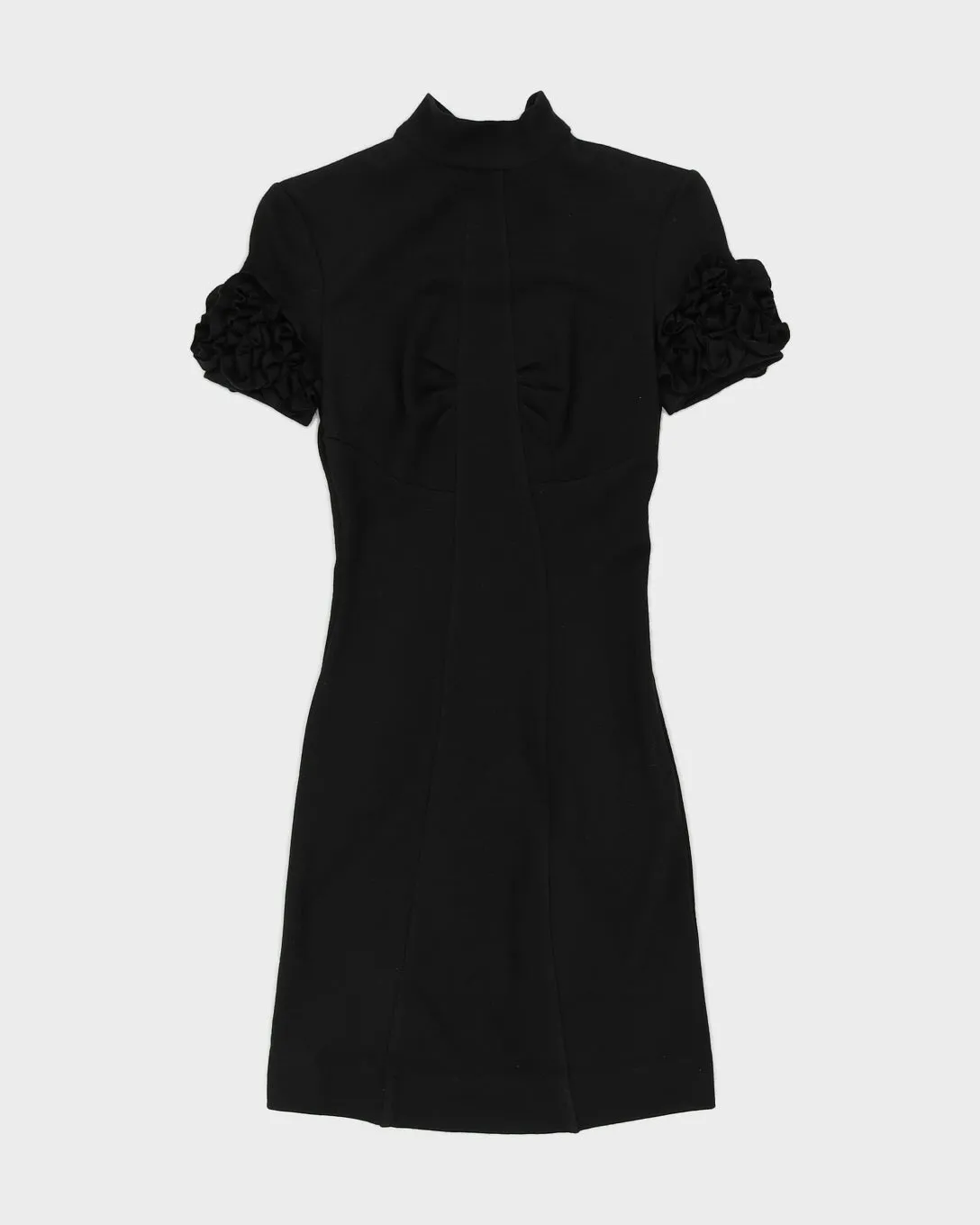 D & G Black Knitted Jersey Dress - XS sold by Rokit