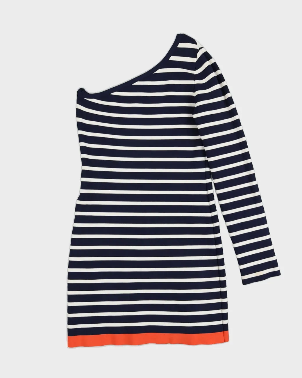 BCBG Max Azria Striped Cold Shoulder Dress - S sold by Rokit product image thumbnail 2