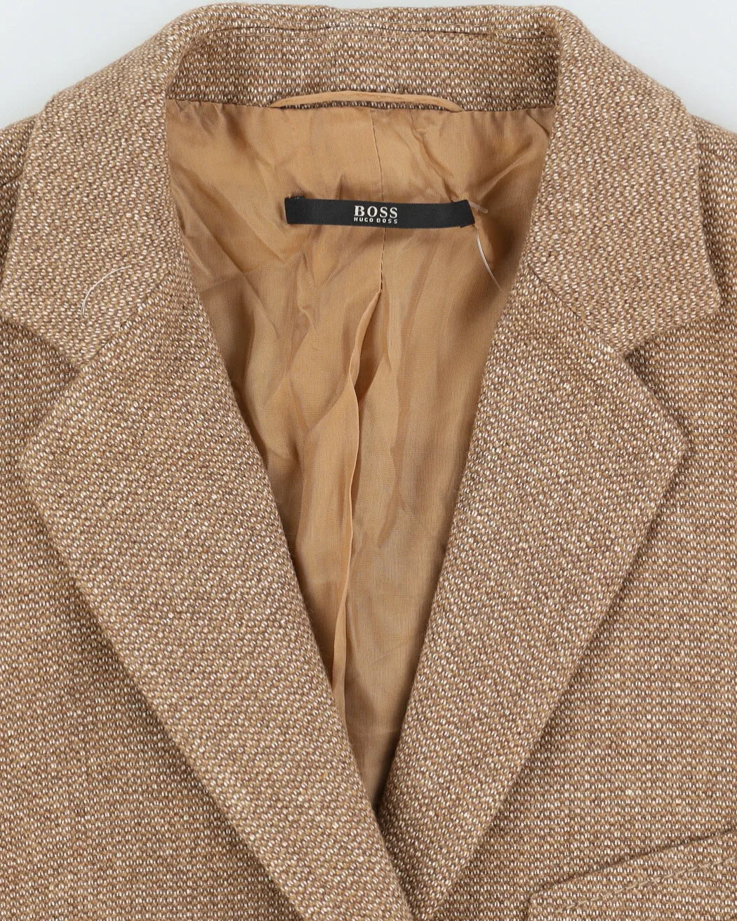 Hugo Boss Brown Tweed Blazer Jacket - S sold by Rokit product image thumbnail 3