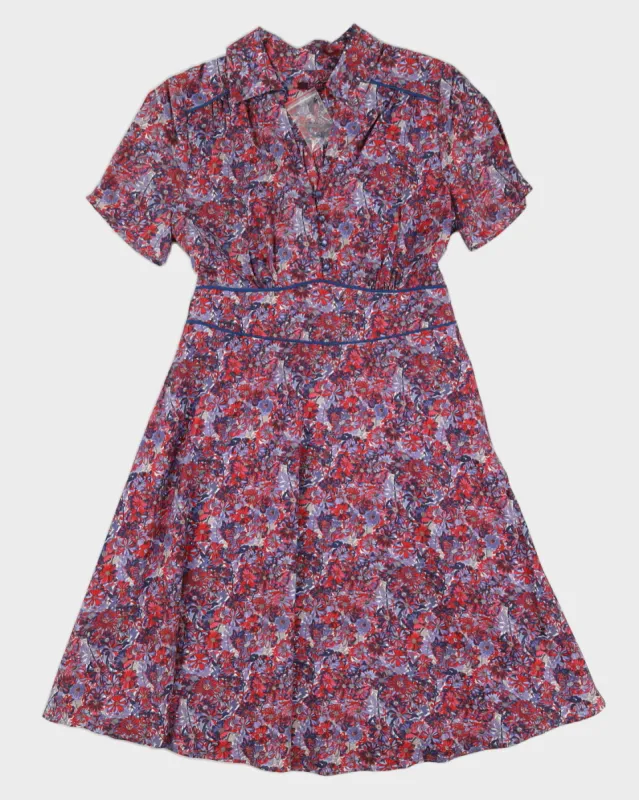 Liberty Art Fabrics Floral Patterned Dress - M sold by Rokit