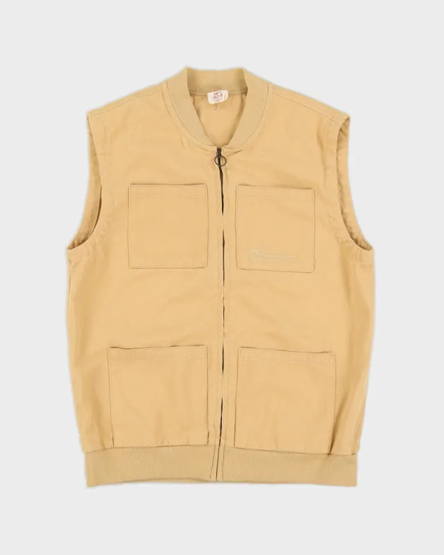 Champion Yellow Gilet - S sold by Rokit