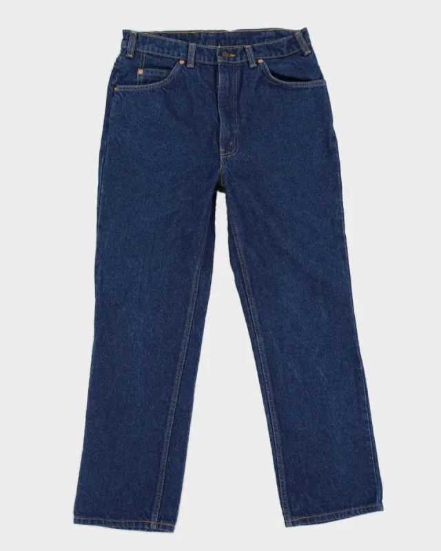 Vintage 80s Levi's Orange Blank Tab Blue Jeans - W32 L30 sold by Rokit