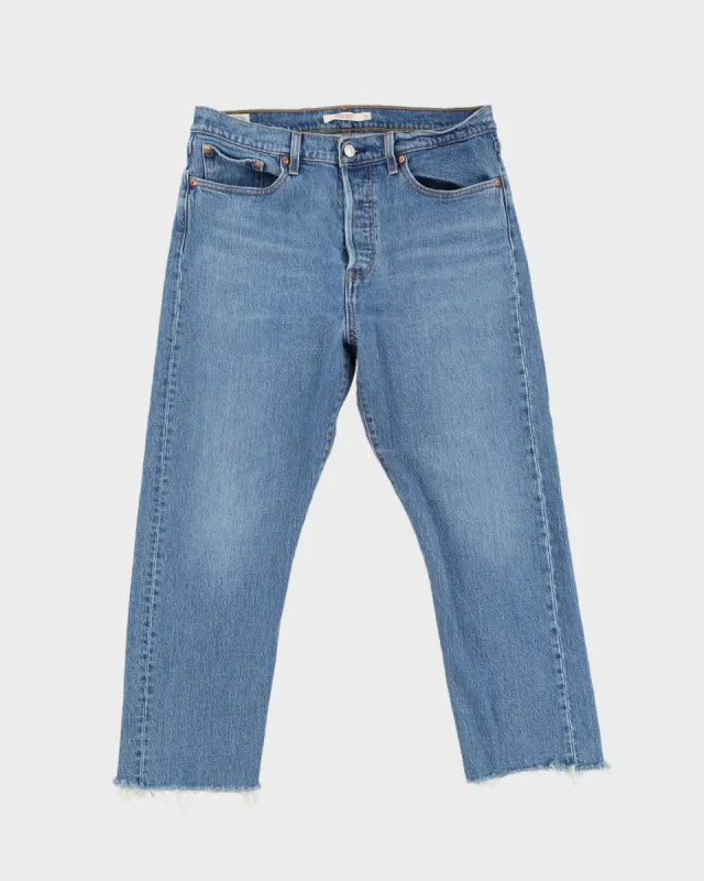 Levi's Big E Repro Blue Jeans - W32 L25 sold by Rokit