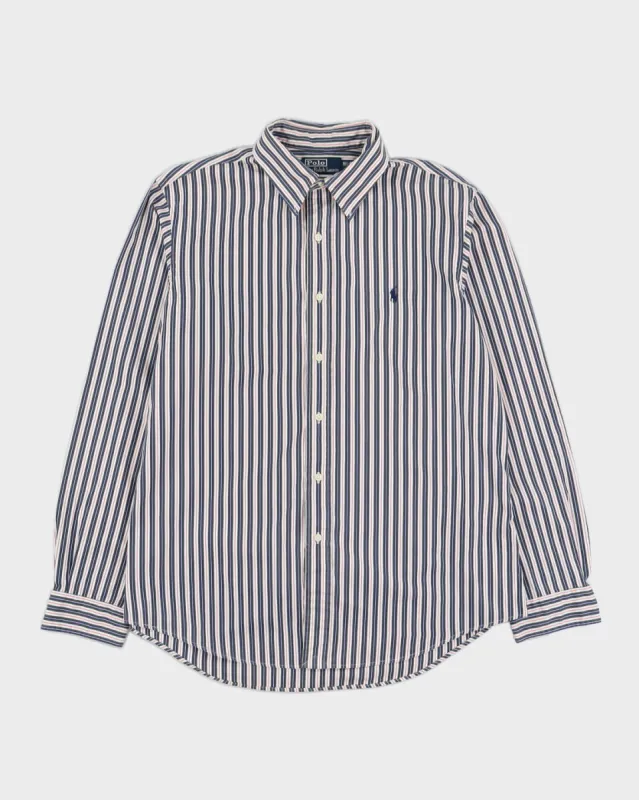 Vintage 90's Polo Ralph Lauren Striped Shirt - XXXL sold by Rokit