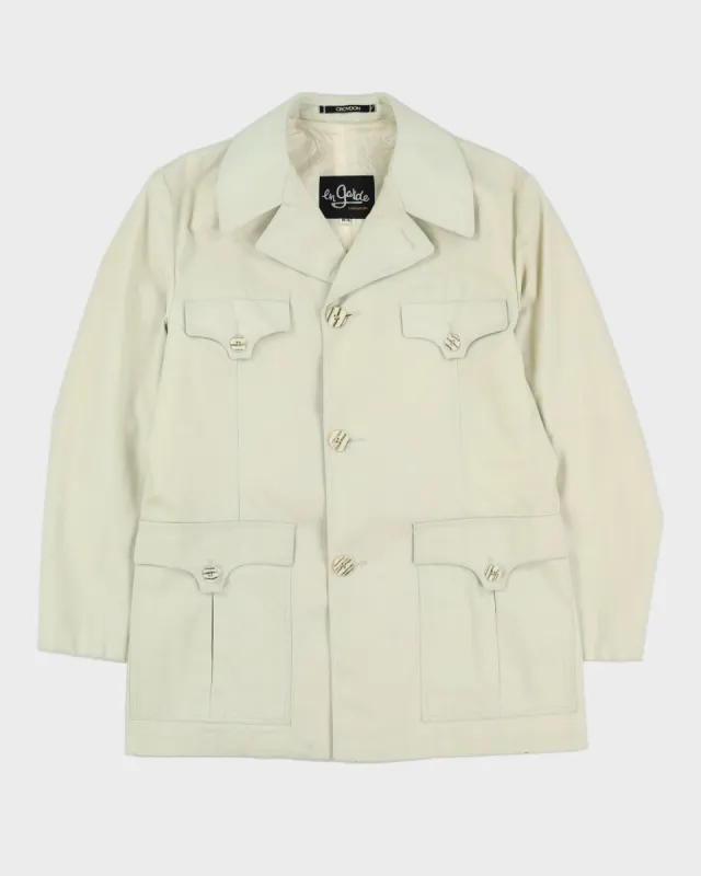 Vintage 1970s Cream Jacket - M / L sold by Rokit