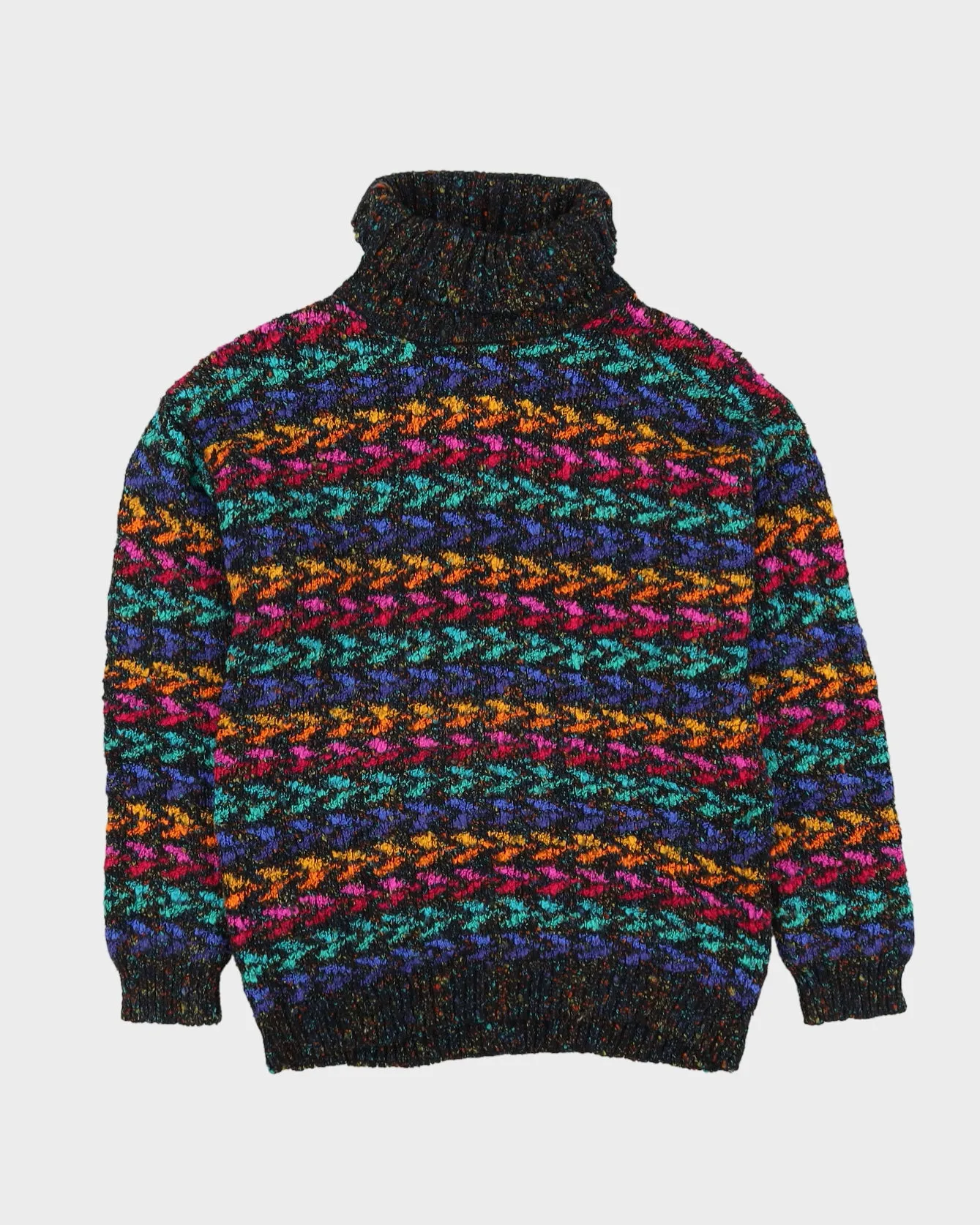 00s Striped Knitted Jumper - S sold by Rokit product image thumbnail 3