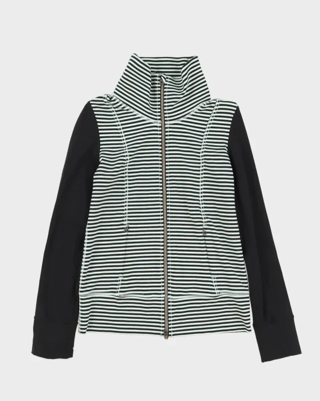 Lululemon Green And Black Sports Jacket - M sold by Rokit