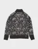 Adidas Black Patterned Sports Jacket - S sold by Rokit