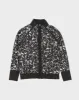 Adidas Black Patterned Sports Jacket - S sold by Rokit