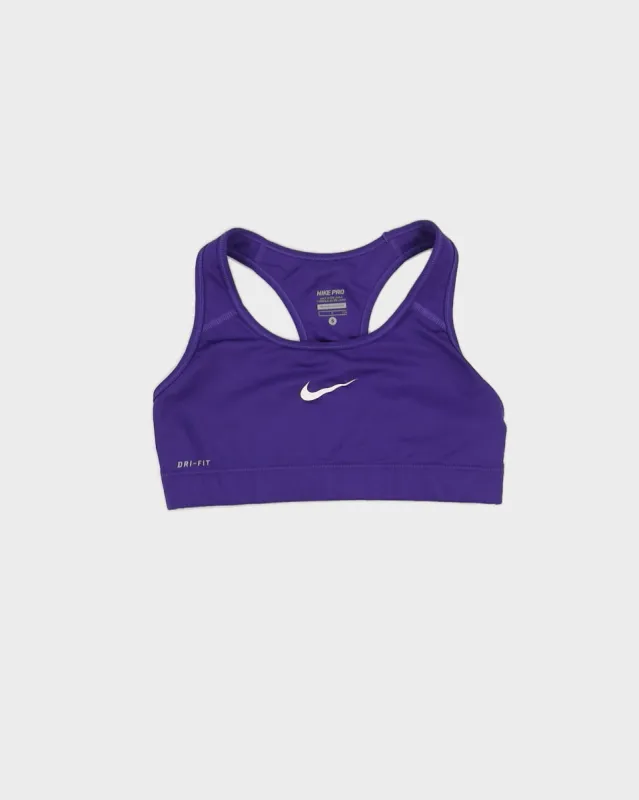 Nike Purple Sports Top - XS sold by Rokit