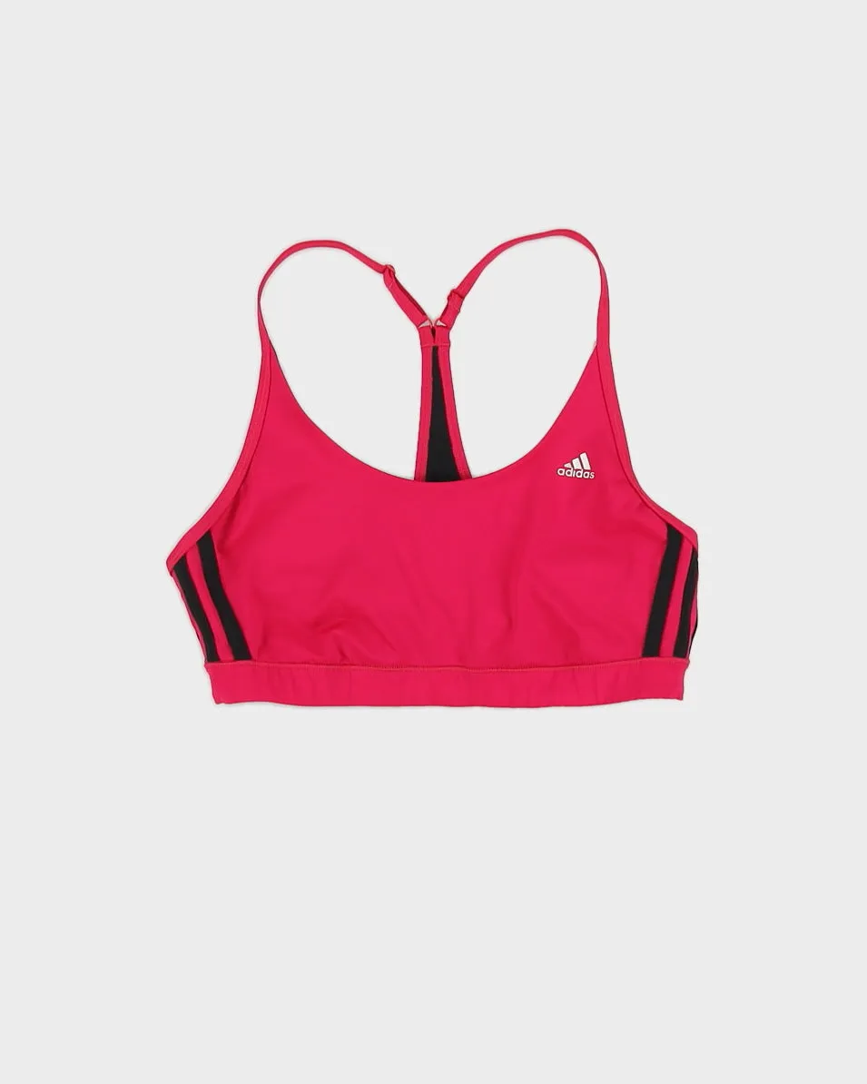 Adidas Pink Sports Top - S sold by Rokit