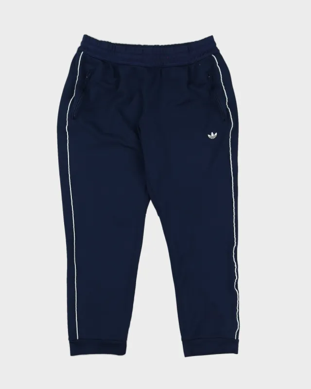 Adidas Blue Track Bottoms - W36 L32 sold by Rokit