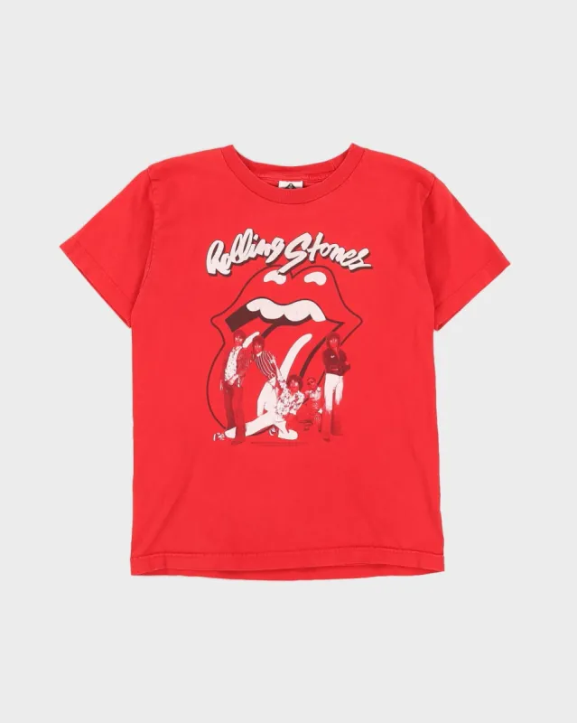 2004 Rolling Stones Red T-Shirt - S sold by Rokit