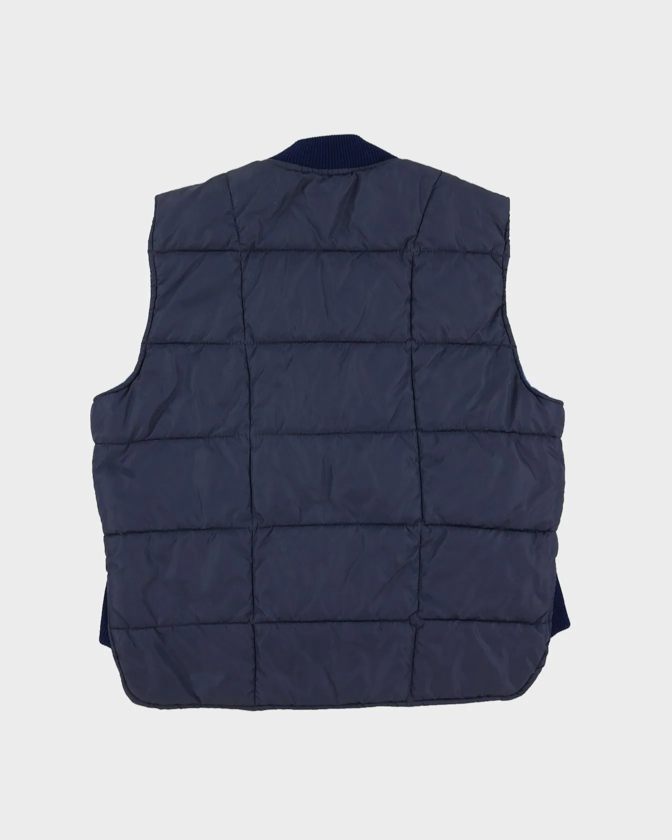 Vintage 80s Pioneer Blue Quilted Gilet - M sold by Rokit product image thumbnail 2
