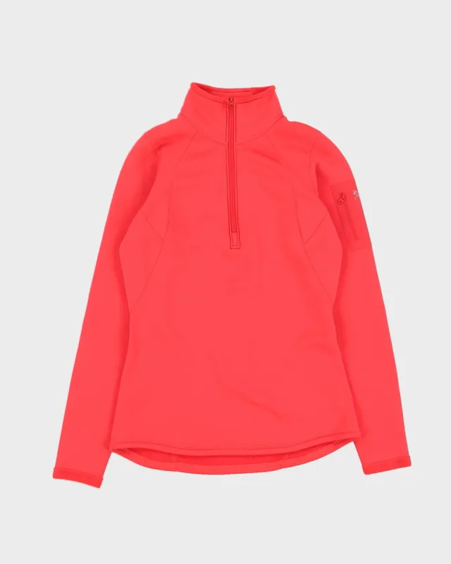 Arc'teryx Half Zip Pink Fleece - M sold by Rokit