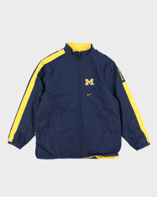 Vintage Nike Michigan Detachable Sleeve Jackets - XL sold by Rokit