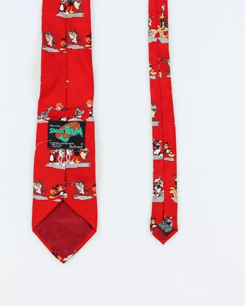 Vintage 90s Space Jam Silk Tie sold by Rokit product image thumbnail 2